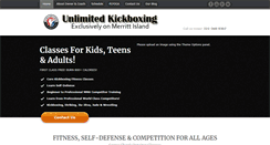 Desktop Screenshot of kickboxingnow.com